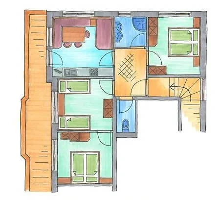 Apartment Gitti Tux Room photo